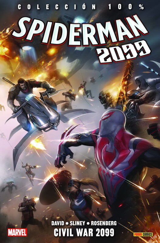 Spiderman 2099 5. Civil War 2099 (100% Marvel)