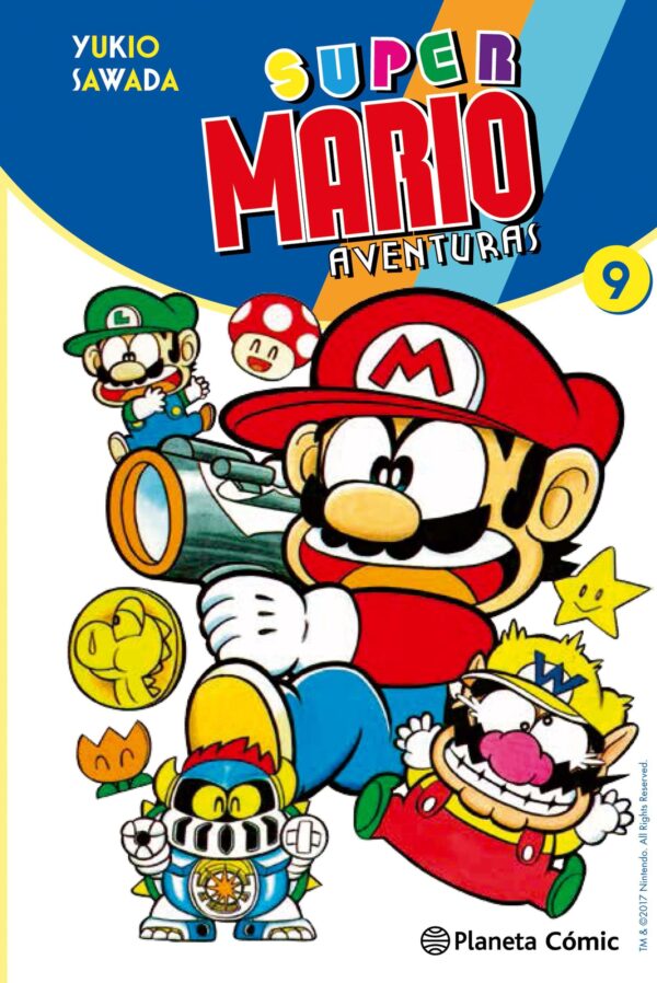 Super Mario Aventuras 9 Planeta Comic Nintendo Comprar