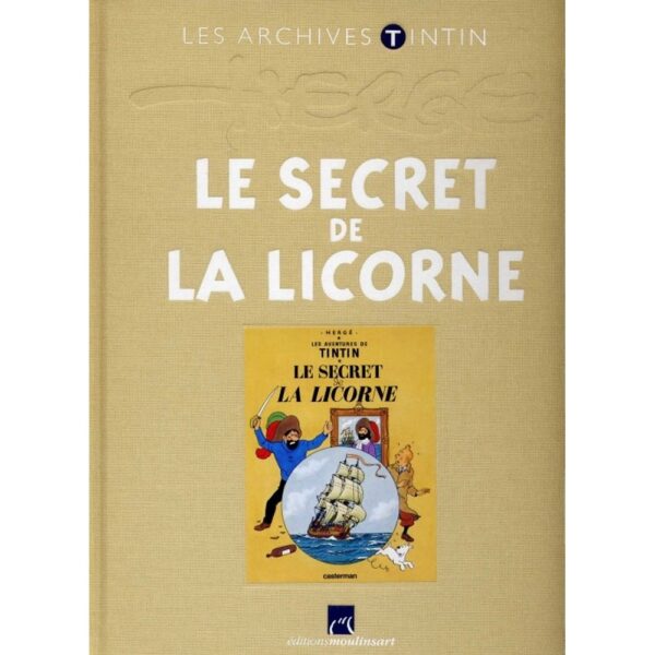 Tintin Le Secret de la Licorne Archives Atlas Comprar (Francés)