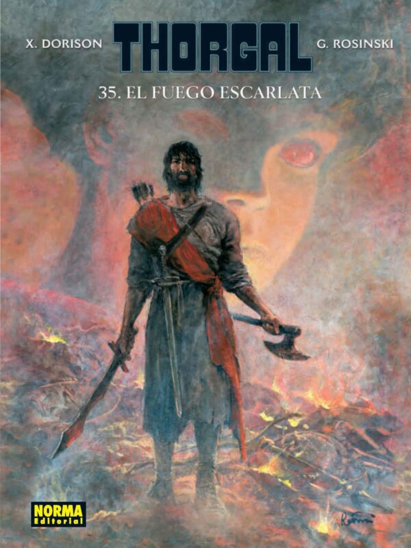 Thorgal 35. El Fuego Escarlata (Cartoné)