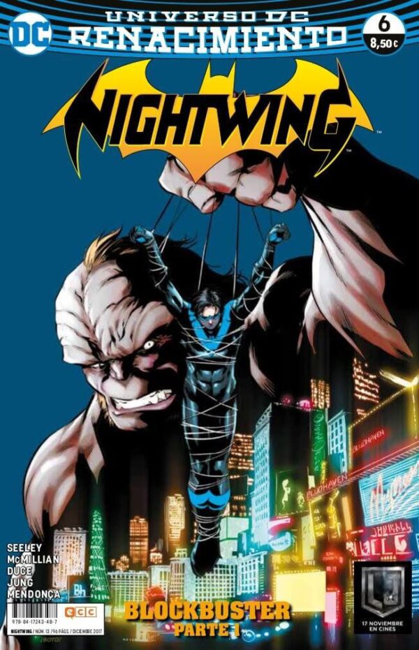 Nightwing 13 DC Comics ECC Ediciones Renacimiento