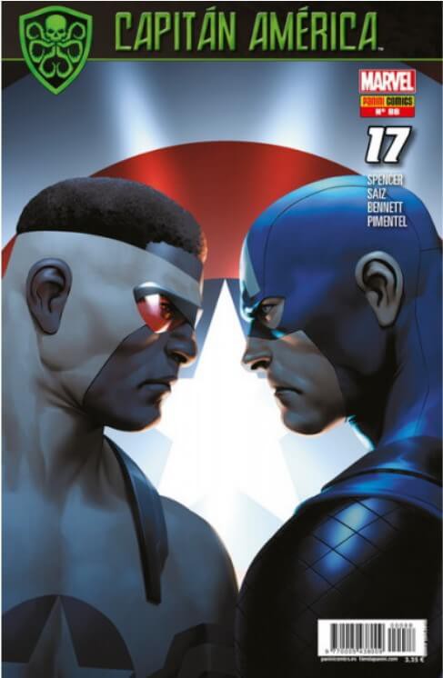 Capitán América. Rogers / Wilson 88 Panini Comics Marvel
