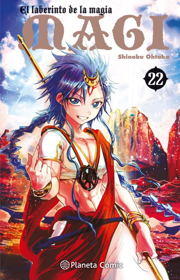 Magi El Laberinto de la Magia 22 Planeta Manga