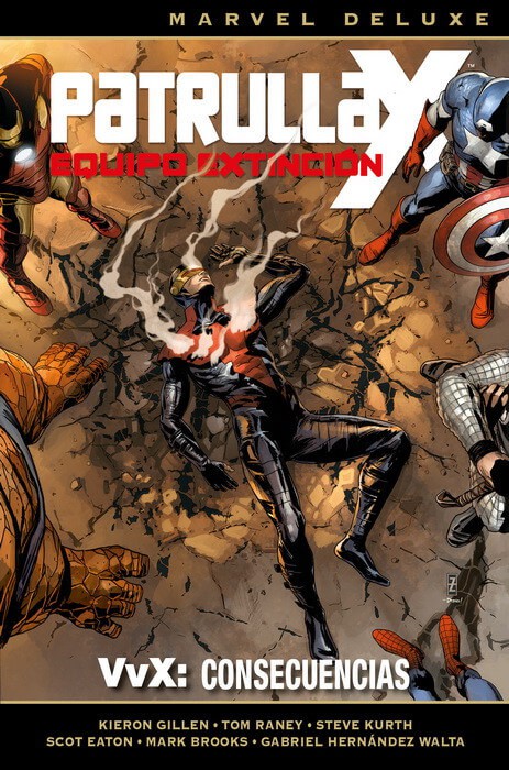 Patrulla X. Equipo Extinción 3. VvX. Consecuencias (Marvel Deluxe) Panini Comics