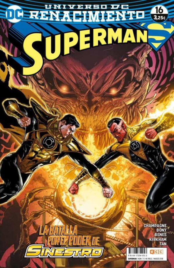 Comprar Superman 71 Renacimiento DC Comics ECC Ediciones