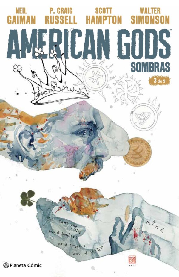 American Gods Sombras 3 Neil Gaiman Planeta Comic Comprar