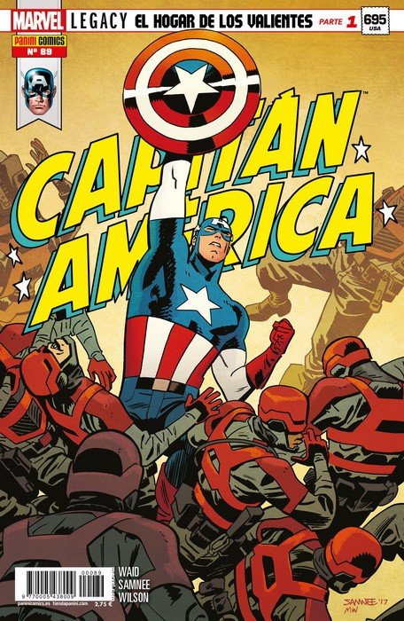 Capitán América. Rogers / Wilson 89 Panini Comics Marvel