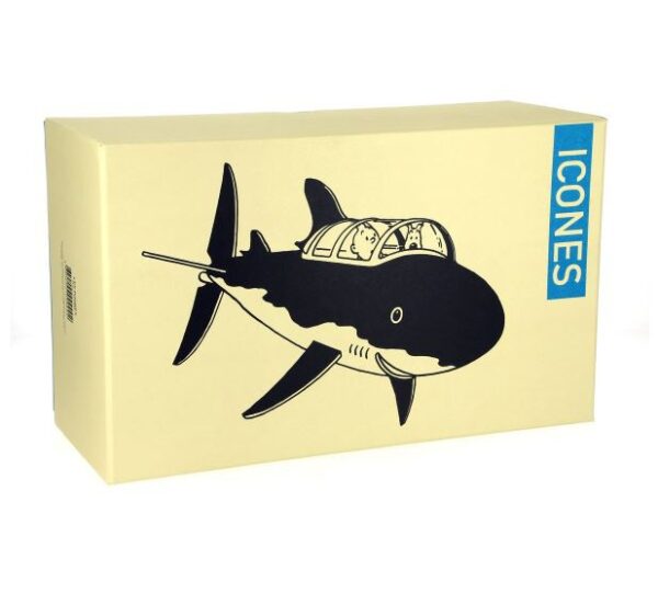 Tintín Submarion Tiburón Figura Resina Les Icones Comprar