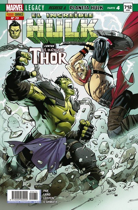 El Increíble Hulk 72 panini Comics