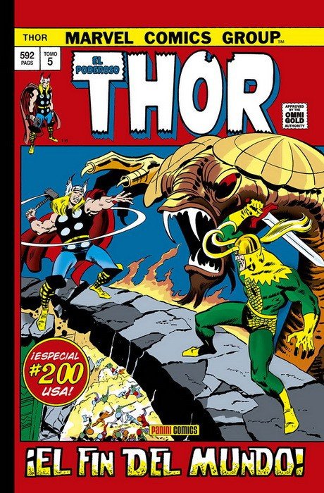 El Poderoso Thor 5. ¡El Fin del Mundo! (Marvel Gold)