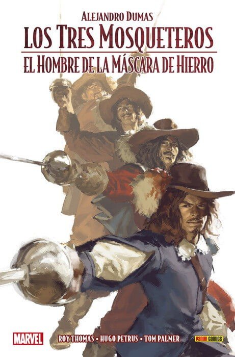 Alejandro Dumas. Los Tres Mosqueteros - El Hombre de la Máscara de Hierro (Clásicos Ilustrados Marvel)