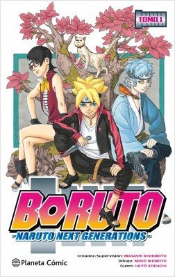 Boruto 1 Planeta Comic Manga