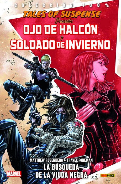 Ojo de Halcón y Soldado de Invierno. Dietario Rojo (100% Marvel)