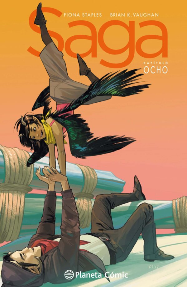 Saga 8 Planeta Comic Vaughan Staples