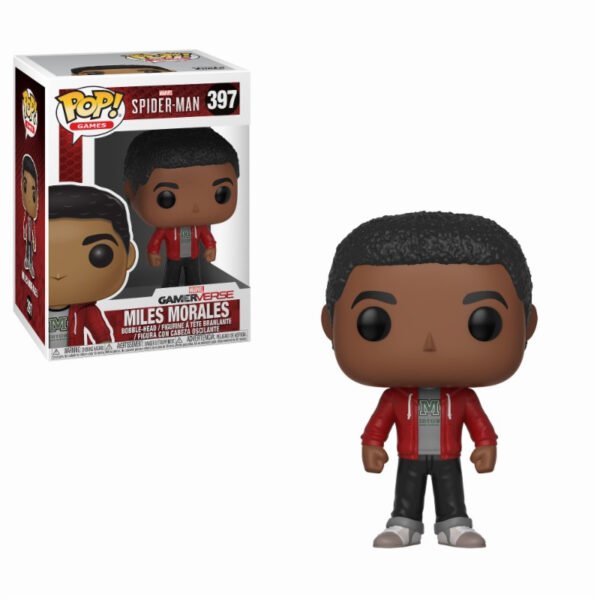 Miles Morales Spiderman Funko Pop 397 Videojuego Figura