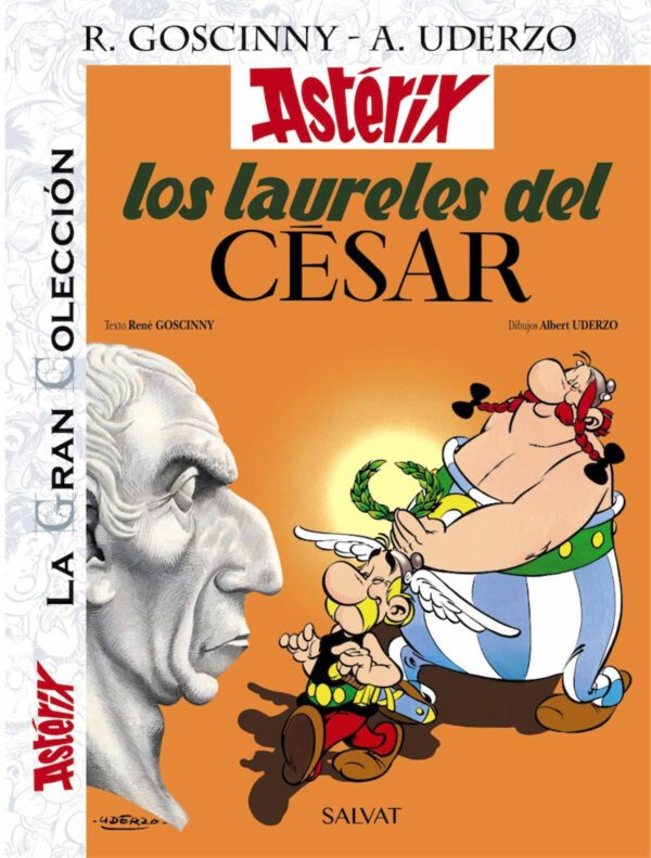 Astérix 18 Los Laureles del Cesar La Gran Colección Salvat