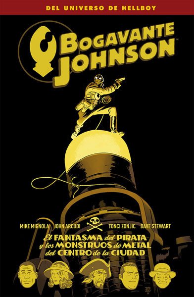 Bogavante Johnson 5. El Fantasma del Pirata y los Monstruos de Metal del Centro de la Ciudad