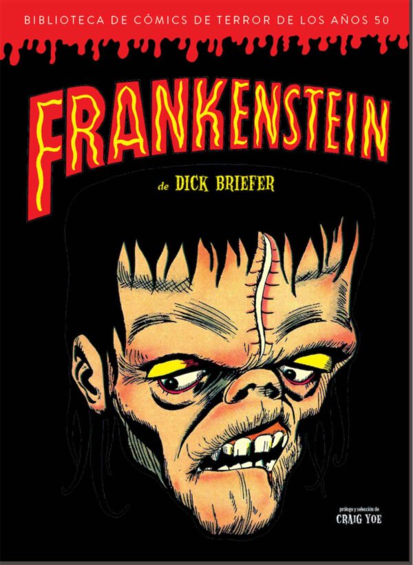 Frankenstein de Dick Briefer Biblioteca Cómics Terror de los Años 50 Diabolo Comics