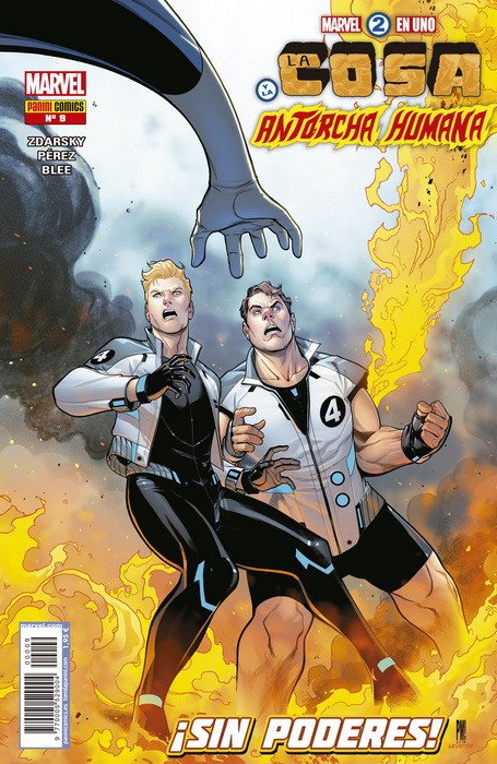 Marvel 2 en 1. La Cosa y la Antorcha Humana 9 Panini Comics