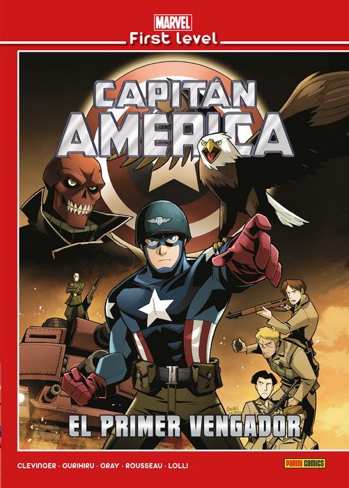 Marvel First Level 7. Capitán América. El Primer Vengador