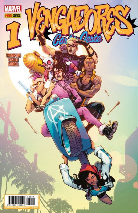 Los Vengadores Costa Oeste 1 Panini Comics Marvel