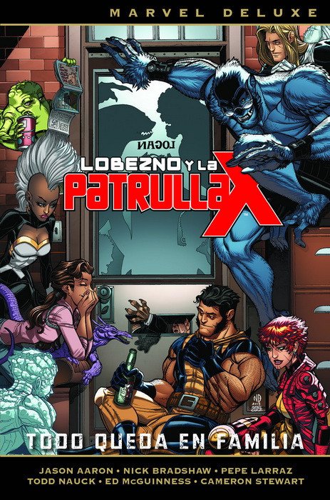 Lobezno y la Patrulla-X 5. Todo Queda en Familia (Marvel Deluxe) Comprar Panini Comics Aaron