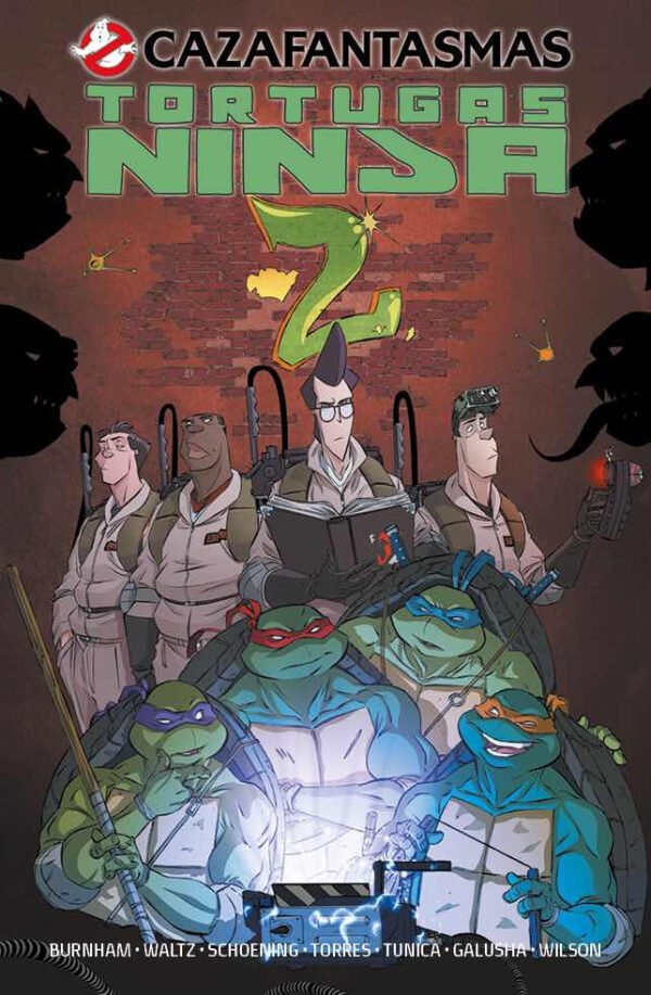Cazafantasmas Tortugas Ninja 2 Cómic Fandogamia