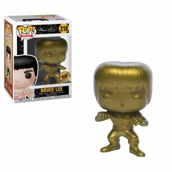 Bruce Lee Dorado Operación Dragón POP Funko 218