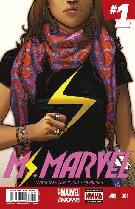 Ms. Marvel 1 (Marvel Facsímil)