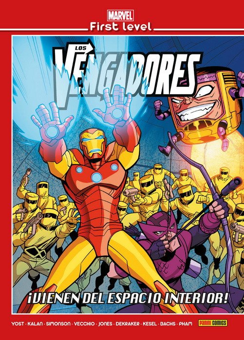 Marvel First Level 12. Los Vengadores. ¡Vienen del Espacio Interior!