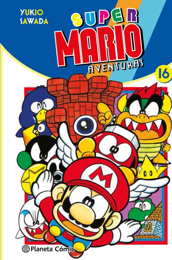 Super Mario Aventuras 16 Planeta Comic Nintendo Comprar