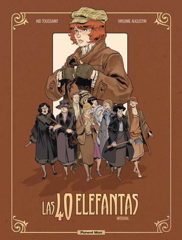 Comic Las 40 Elefantas Ponent Mon
