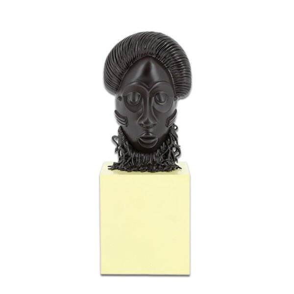 Máscara Africana Colección Museo Imaginario Figura Resina Comprar