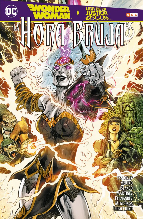 Wonder Woman / Liga de la Justicia Oscura. La Hora Bruja DC Comics ECC Ediciones