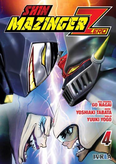 Shin Mazinger Zero 4 Manga Ivrea