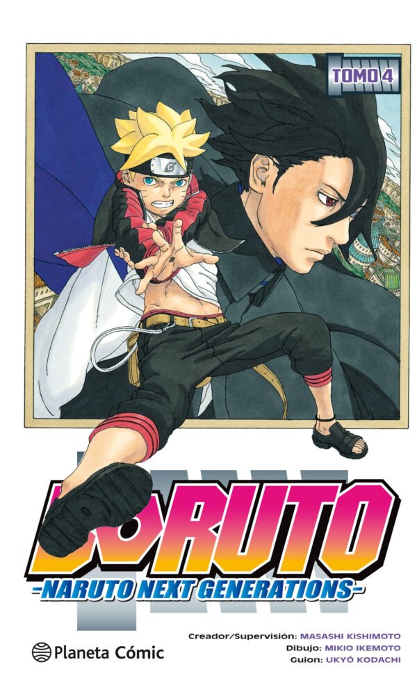Boruto 4 Planeta Comic Manga