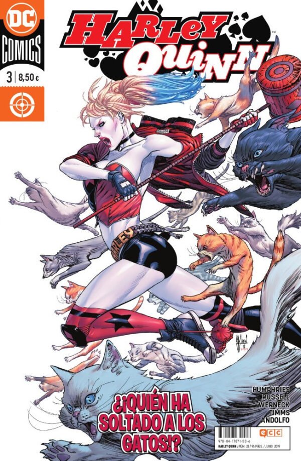 Harley Quinn 33 / 3 Renacimiento ECC Ediciones DC Comics Batman