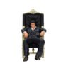 Tony Montana Sentado Figura 18 cm Scarface