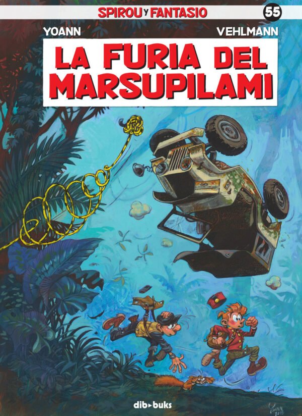 Spirou y Fantasio 55. La Furia del Marsupilami Dibbuks Comic