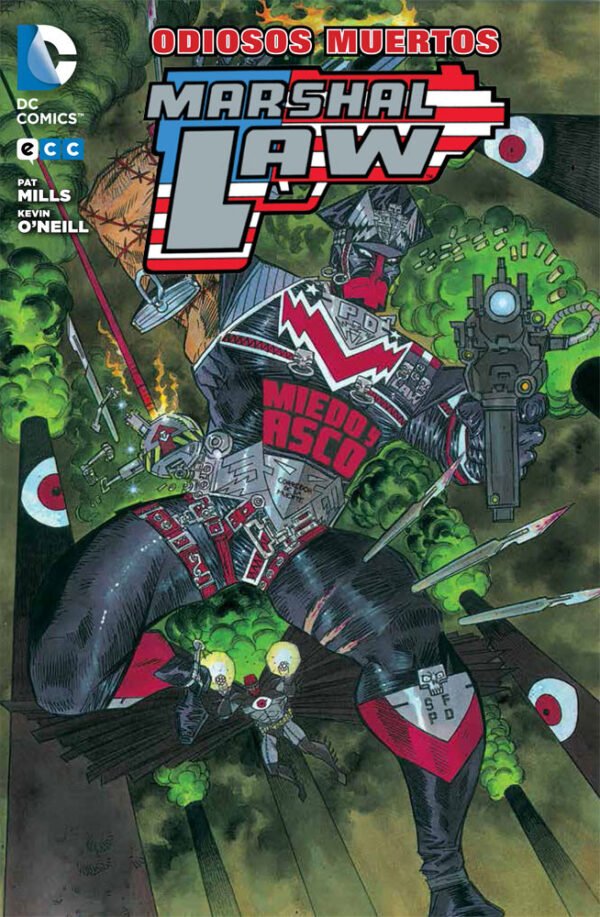 Marshal Law 2. Odiosos Muertos DC Comics ECC Ediciones