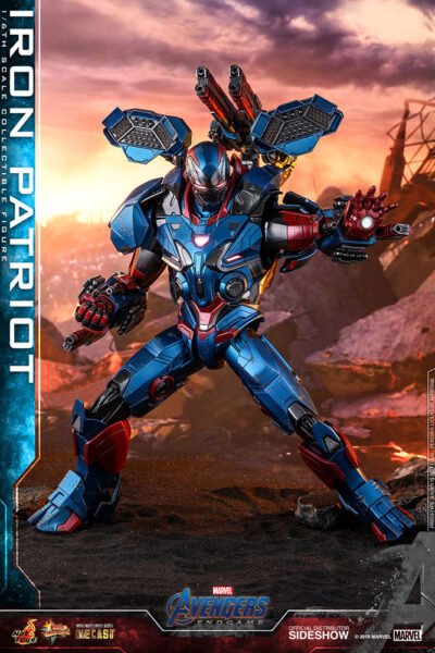 Figura Hot Toys Iron Patriot Avengers Endgame