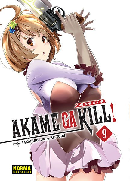 Akame Ga Kill! Zero 9 Norma Editorial