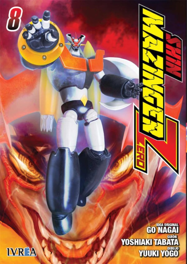 Shin Mazinger Zero 8 Manga Ivrea