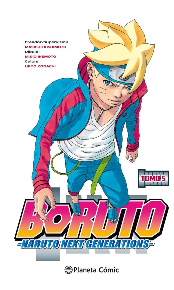 Boruto 5 Planeta Comic Manga