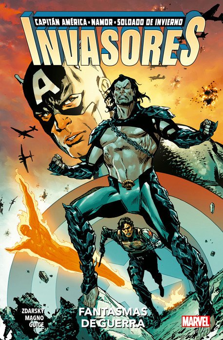 Invasores 1. Fantasmas de Guerra Panini Comics Marvel