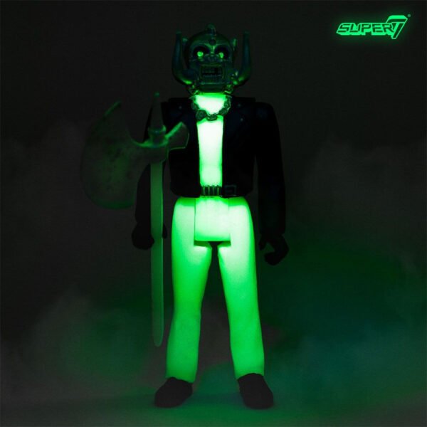 Figura Motorhead. Warpig Glow in the Dark ReAction Super7