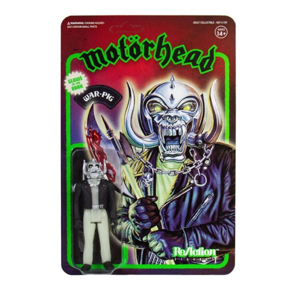Figura Motorhead. Warpig Glow in the Dark ReAction Super7