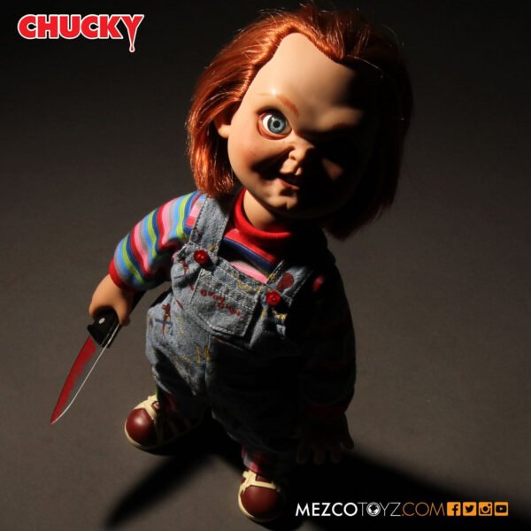 Muñeco Chucky con sonido Mezco Comprar