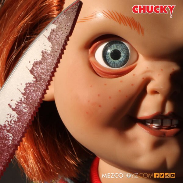 Muñeco Chucky con sonido Mezco Comprar