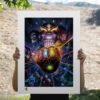 Sideshow Thanos Guantelete del Infinito Art Print